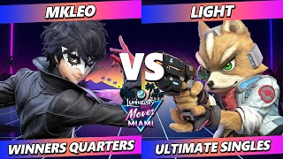 LMM Miami 2024  MkLeo Joker Vs Light Fox Smash Ultimate  SSBU [upl. by Stranger]