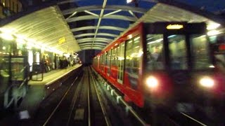 Docklands Light Railway time lapse from Lewisham to Bank [upl. by Miru]