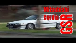 Thrilling Mitsubishi Cordia GSR HighSpeed Test Drive [upl. by Yllaw]