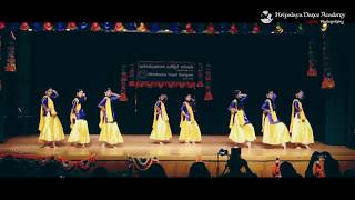 Sarattu Vandila and Chal Maar Dance Performance by Kripalaya Dance Academy USA [upl. by Adeehsar]