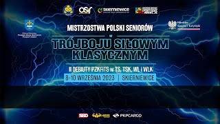 MISTRZOSTWA POLSKI SENIORÓW W TRÓJBOJU SIŁOWYM KLASYCZNYM [upl. by Woo]