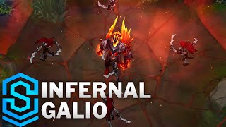 Infernal Galio Skin Spotlight  League of Legends [upl. by Driskill]