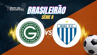 GOIÁS X AVAÍ  AO VIVO [upl. by Htebsil]