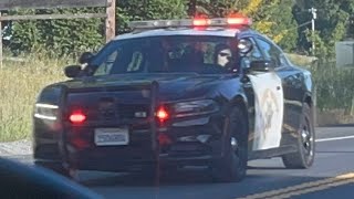 CHP Mendocino Charger Unit Responding [upl. by Soloman501]