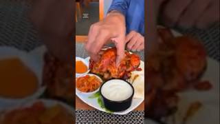 Grill chicken chicken grilledchicken food foodie foodlover streetfood chikenlegpiece stitch [upl. by Aitel]