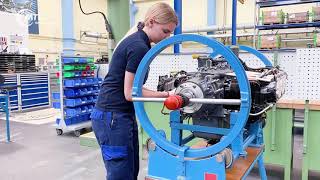 Ausbildung zur Fluggerätmechanikerin bei der MTU [upl. by Etana]