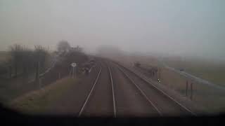 Train driver POV Settle to Carlisle line crossing on Ribblehead Viaduct [upl. by Nwahsid433]