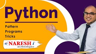 1 Pattern Programs Tricks in Python  Python Tutorial  Naresh IT [upl. by Sidonia863]