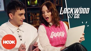 Lockwood amp Co Cast Doodle Their Way Through An Interview  TheHookOfficial [upl. by Doss]