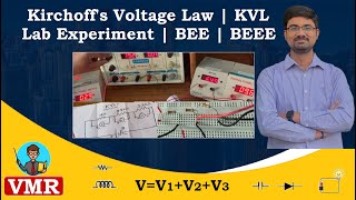 4Kirchhoffs Voltage Law Lab Experiment  KVL  Basic Electrical and Electronics Engineering Lab [upl. by Naehs]