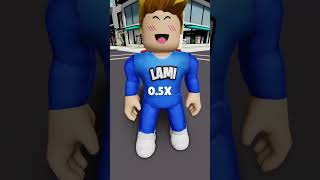 3x 2x 1x 05x 💀roblox shorts [upl. by Ibob]