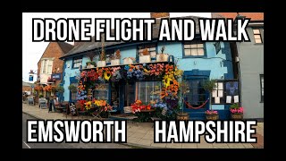 Drone Flight And Walk Emsworth Hampshire [upl. by Mainis838]