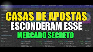 AS CASAS DE APOSTAS NÃO QUEREM QUE VOCÊ SAIBA DESSE MERCADO SECRETO 😱 [upl. by Pavel]