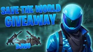 Live Save the world Giveaway 144 Guns Dropboxlive savetheworld fortnite stw giveaway [upl. by Nodle372]