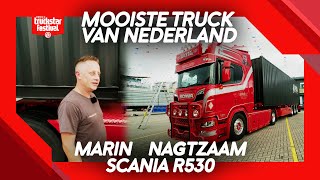 Scania R530 Weeda Transport  Mooiste Truck van Nederland 2024 [upl. by Glennon]