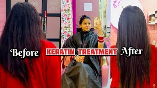 Keratin Hair Treatment  Good Or Bad ❓  Full Procedure ✅  Kanisha Nancy Dogra 🫰🏻 [upl. by Esilenna]