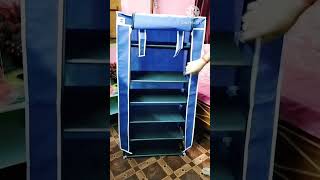 collapsible wardrobe Assembly Sultanasvlogs wardrobesetting [upl. by Wylie]