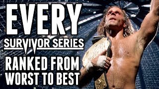 Every WWE Survivor Series Ranked From WORST To BEST [upl. by Nylahs]