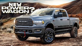 New Ram POWER WAGON News Heres What Is Coming Down the Pipeline This Year [upl. by Boris]