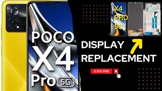 Poco x4 pro 5G display replacement  how to change poco x4 pro 5G screen new repair poco [upl. by Hubbard]