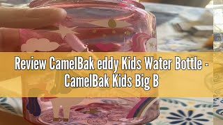 Review CamelBak eddy Kids Water Bottle  CamelBak Kids Big Bite Valve  Spill Proof  Water Bottle F [upl. by Oileve41]