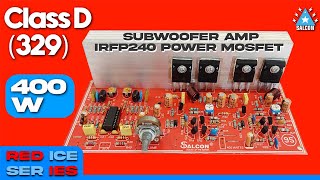 SALCON 400 WATT Sub Amp  LPF 329  Lets Connect [upl. by Anaihk]