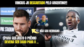 Messi faz declaração bombástica sobre Bola de Ouro [upl. by Ellennoj723]