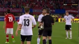 Österreich Deutschland 12 Gottlob ard Highlights WM 2014 Qualifikation [upl. by Herbie]