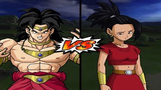 Broly Goku End amp Tarble vs Kale Turles amp Cabba Budokai Tenkaichi 4 [upl. by Latoyia]