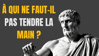 LES 10 TYPES DE PERSONNES AUXQUELLES NOUS NE DEVONS PAS APPORTER NOTRE AIDE stoïcismemoderne [upl. by Seavey]