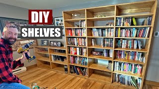 The Best Bookshelves for Your Home How to build your own [upl. by Olim]