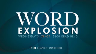 Bishop T Delbert Robinson Word Explosion Desktop Edition quotBattle Gear For Kingdom Warfarequot [upl. by Esdras]