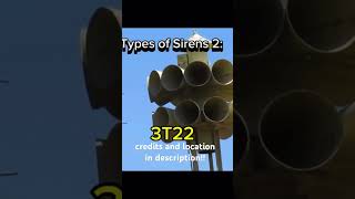 Types of Sirens 2 tornadosiren siren aca whelen federalsignal [upl. by Haletta]