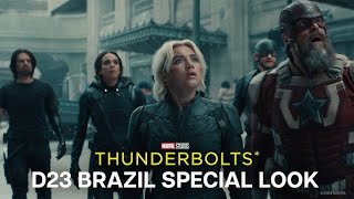 Marvel Studios’ Thunderbolts  D23 Brazil Trailer [upl. by Atiekahs]