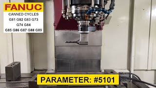 CNC Parameter of the day Fanuc 5101  Perform canned cycles along X and Y axis [upl. by Ulrick703]