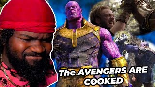 THANOS pulled up to Step on the AVENGERS blankboy REACTION [upl. by Kampmann]