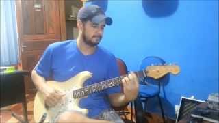 Guitarra Fender com som de violao piezo graphtech [upl. by Ahsuoj]