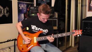 PRS Archon 100 Head  PRS SE 277 SemiHollow Baritone HD Demo [upl. by Imeaj452]