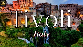 Tivoli Italy Drone of Tivoli in 4k Gardens amp Fountains amp Villa DEste [upl. by Siderf811]