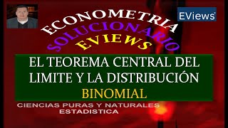 EL TEOREMA CENTRAL DEL LIMITE Y LA DISTRIBUCIÓN BINOMIAL [upl. by Terina]