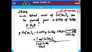 L3 1 Gravimetric Calculations [upl. by Ibba]