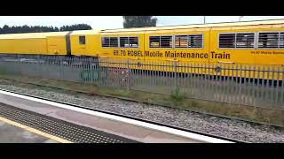 mobile maintenance train movement at Retford network rail depot [upl. by Swan130]