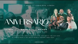 UMA FAMÍLIA OU 3 IGREJAS   PRA MÁRCIA MOURA  ANIVERSÁRIO 7 ANOS LAGOINHA LISBOA [upl. by Llechtim]