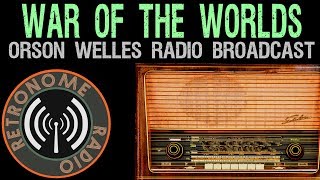 The Mercury Theatre on the Air  War of the Worlds [upl. by Leeda]