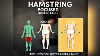 HAMSTRING WORKOUT GYM  HOME [upl. by Fortier]