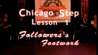 Chicago Step Lesson from The Urban Ballroom TV Show Episode 1 [upl. by Anaile]