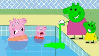 Zombie Apocalypse Zombies Appear At The Maternity Hospital🧟‍♀️  Peppa Pig Funny Animation [upl. by Leeth637]