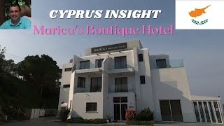 Maricas Boutique Hotel Paphos Cyprus  A Tour around [upl. by Sankey]