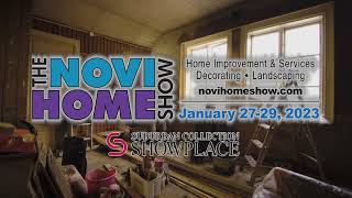 The Novi Home Show January 2729 2023 at Suburban Collection Showplace [upl. by Irihs]