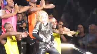 Madonna  Celebration Madonna falls on stage  Bell Center Montreal 300812  HD [upl. by Chappelka]